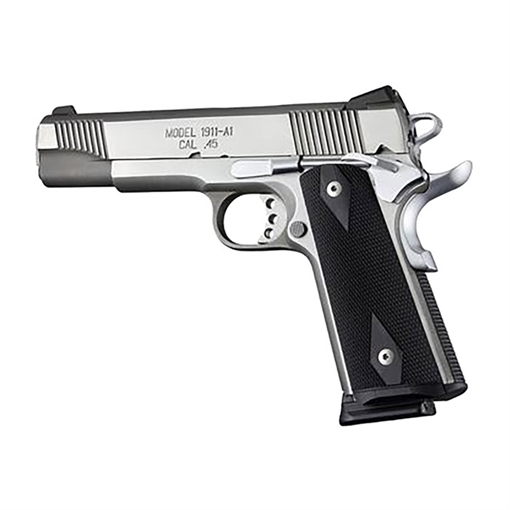 Picture of Hogue 1911 GOV'T MAGRIP KIT-FLAT MAINSPRING-CHECKERED-G10 BLACK 01259