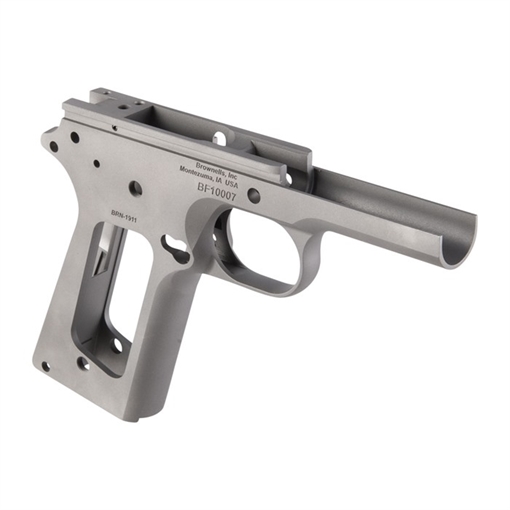 Picture of Brownells BRN-1911 GOVERNMENT MODEL FRAME, STAINLESS STEEL    BR-FR-SS