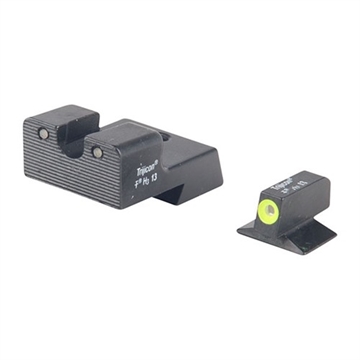 Picture of Trijicon 1911 NOVAK CUT HD NIGHT SIGHT SET YELLOW FRONT OUTLINE 600529