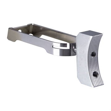 Picture of Atlas Gunworks 1911 CURVED X-LINE TRIGGER SYSTEM SHORT- SILVER 810040510045-1911