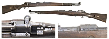 Picture of 1941 K98 GERMAN MAUSER 8MM RFL 23.62" BAYONET 8/10 MATCHING SERIAL NUMBERS RI4967-G