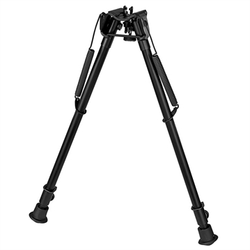 Picture of Harris Bipods H1A2 Non-Swivel H Swivel Stud, 13.50-23" Black Steel/Aluminum, Rubber Feet H1A2 1A2-H
