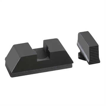 Picture of AmeriGlo Optic Compatible Glock Sights, Fits Glock 43X and 48, Black Front and Rear, .220" Front and .295" Rear GL-453
