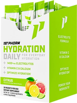 Picture of 1ST PHORM HYDRATION STICKS CITRUS 20 COUNT 1P47062