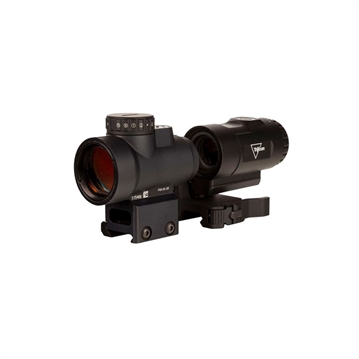 Picture of Trijicon MRO HD, Red Dot, 1X25, 68MOA Circle With 2MOA Center Dot, Black, Full Co-Witness Mount , 3X Magnifier With Adjustable Height Quick Release, Flip to Side Mount MRO-C-2200057