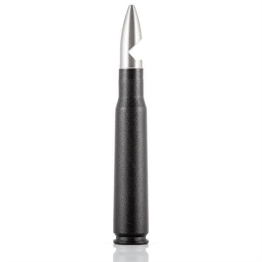 Picture of 2 MONKEY TRADING BOTTLE OPENER 50 CAL BMG SHARK BLACK RBBOSBK