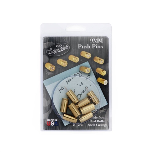 Picture of 2 MONKEY TRADING PUSH PINS 9MM BRASS (8 PCS) LSPP9