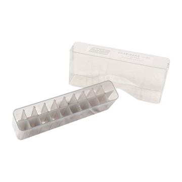 Picture of MTM Case-Gard Slip-Top Ammo Box Multi-Caliber Clear Smoke Polypropylene 20rd J20L41