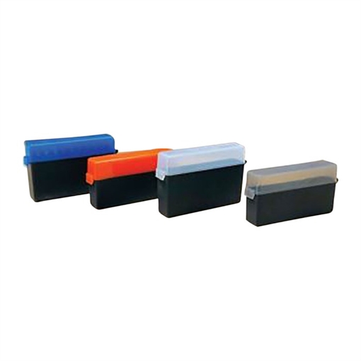 Picture of Berrys Mfg 209 Ammunition Box for .243/6.5/.30-06 - 20rd Blue/Black 57543