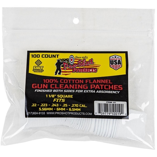 Picture of Pro Shot Products, Inc .22-.270 CAL. 100CT. PATCHES 101