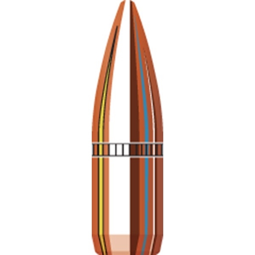 Picture of Hornady Traditional / FMJ Rifle Bullets .22 cal .224" 62 gr FMJ 5500/ct 22760B