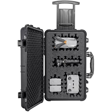 Picture of Eylar 22'' CARRY-ON ROLLER HARD CASE W/RAGAR FOAM INSERTS BLACK    SA00034-BLK-RG-XP