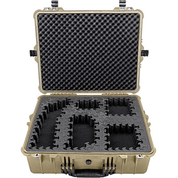 Picture of Eylar 24'' X-LARGE HARD CASE EQUIPPED W/RAGAR FOAM INSERTS TAN    SA00041-TAN-RG-XP