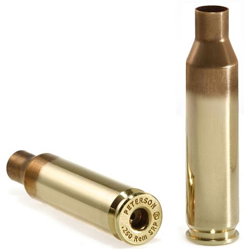 Picture of Peterson Cartridge 260 REMINGTON SMALL PRIMER BRASS 50/BOX 40009-R