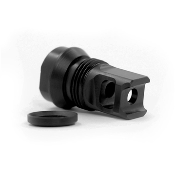 Picture of Breek Arms 2BO-S SINGLE PORT MUZZLE BRAKE 223 CALIBER 1/2''X28 THREAD BRK4047