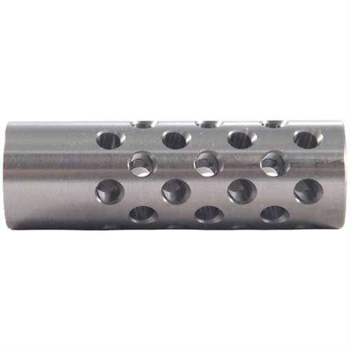 Picture of Shrewd #3 MUZZLE BRAKE 22 CALIBER 5/8-24 SS SILVER NONE