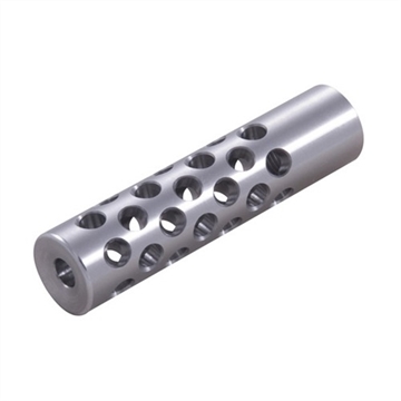 Picture of Shrewd #3 MUZZLE BRAKE 22 CALIBER 5/8-24 CHROME MOLY SILVER NONE