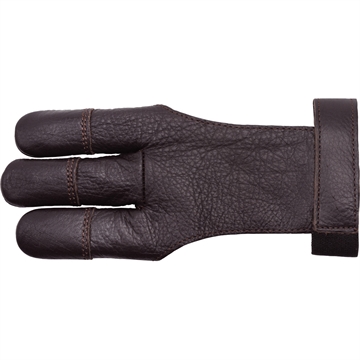 Picture of 30-06 30-06 CowHide Shooting Glove Brown 3 Finger Large CHSGLG-1