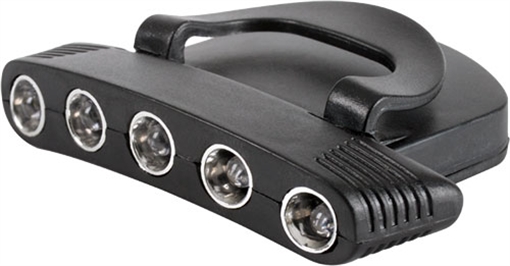 Picture of 30-06 OUTDOORS CAP LIGHT BRITE TRAIL WHITE LED BLACK BTB1