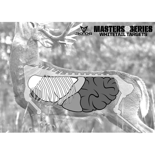 Picture of 30-06 30-06 Whitetail Paper Target 5 pc. MSW21-1