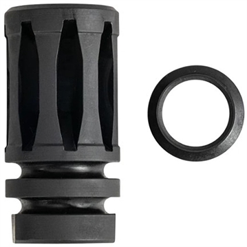 Picture of One Horse 30 CALIBER A2 FLASH HIDER & CRUSH WASHER 5/8X24'' BLACK OH-FH02