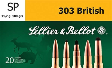 Picture of SELLIER & BELLOT 303BRITISH 180GR 20RD BOX 20 BOXES PER CASE SB303C