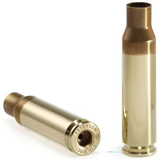 Picture of Peterson Cartridge 308 WINCHESTER MATCH LARGE PRIMER BRASS 50/BOX 40017-R