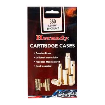Picture of Hornady Hornady Rifle Cartridge Cases 350 Legend Unprimed 50 pk. 87296