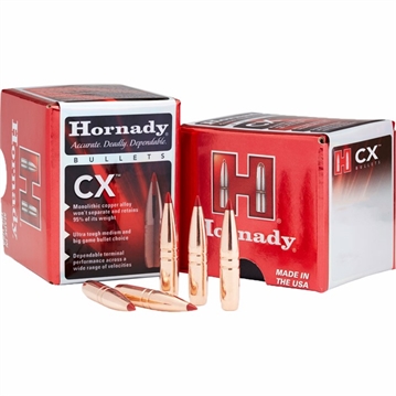 Picture of Hornady CX® 375 CALIBER (0.375'') 250GR POLYMER TIP BOATTAIL 50/BOX 37084