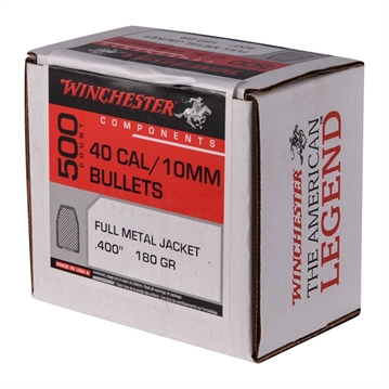 Picture of Winchester Ammo Centerfire Handgun Reloading 40S&W 180gr Truncated Cone 500 Per Box/3 Case WB40TC180D