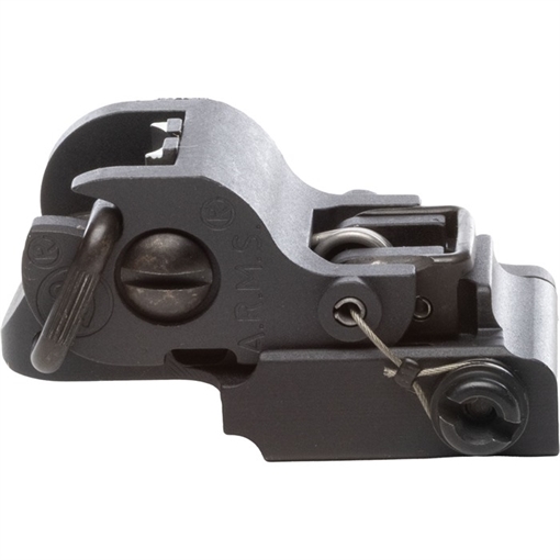 Picture of A.R.M.S.,Inc #40 STAND ALONE FLIP-UP REAR SIGHT BLACK 40TM