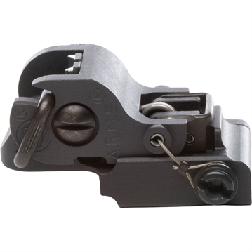 Picture of A.R.M.S.,Inc #40 STAND ALONE FLIP-UP REAR SIGHT BLACK 40TM