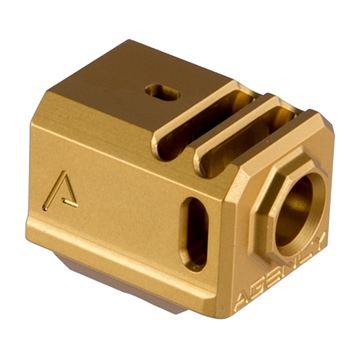 Picture of Agency Arms 417 COMP FOR GLOCK GEN 4, 1/2''X28 GOLD 417-4-GLD