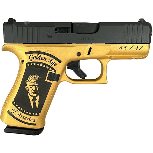 Picture of Glock GLOCK 43X MOS 9MM 3.41'' BBL (2)10RD GOLDEN AGE TRUMP HS26