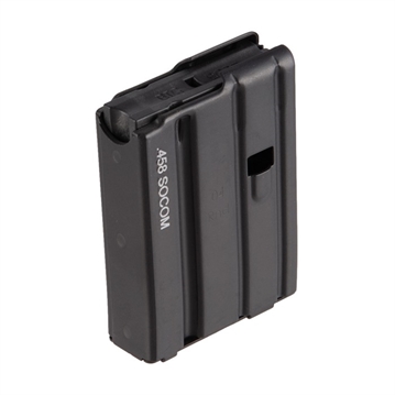 Picture of D&H Industries .458 SOCOM MAGAZINE 4-RD ALUMINUM BLACK DHT-12011-RT