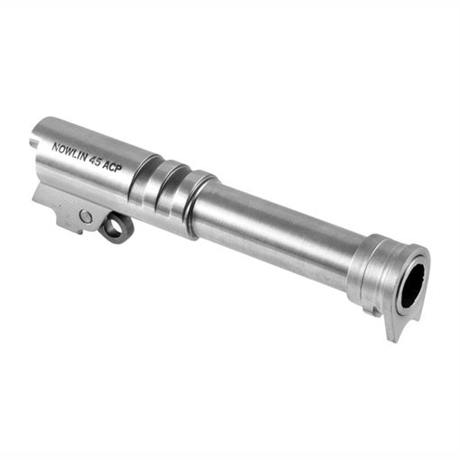 Picture of Nowlin 45ACP STAINLESS 1911 PRE-FIT MATCH GRADE BARREL 4.25'' RAMP RB45-4PF