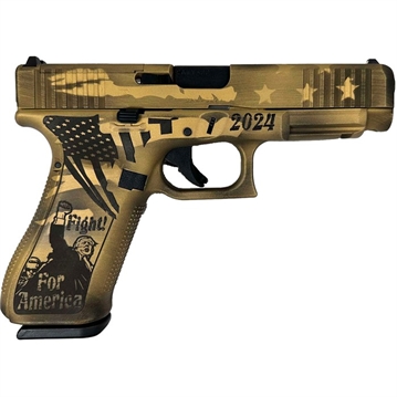 Picture of Glock GLOCK 47 MOS 9MM 4.49'' BBL (3)17RD DISTRESSED GOLD/FDE TRUMP HS11