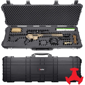 Picture of Eylar 48'' HARD RIFLE CASE W/RAGAR FOAM INSERT BLACK    SA00014-BLK-RG-XP