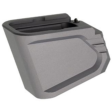 Picture of Tyrant Cnc +5/4 MAGAZINE EXTENSION FOR GLOCK 17/22/34/35/19X/45 GRAY TD-G17MAGEX-G