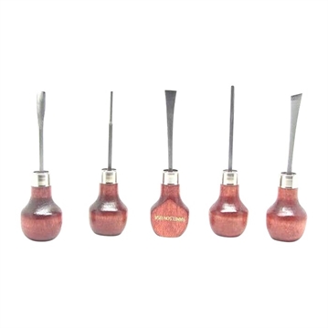 Picture of U.J. Ramelson # BASIC PALM WOODCARVING 5 PIECE SET 107