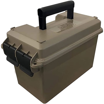 Picture of MTM AMMO CAN 50 CALIBER DARK EARTH 7.4 IN X 13.5 IN X 8.5 IN ( 6 PER CASE ) AC50C72 AC50C-72