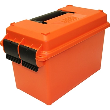 Picture of MTM Case-Gard Ammo Can 50Cal Orange Polypropylene AC50C35
