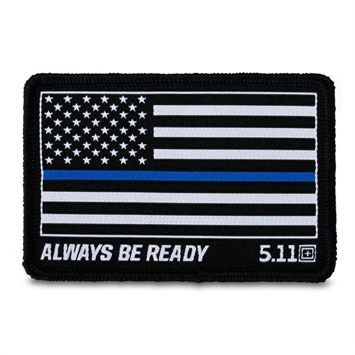 Picture of 5.11 Tactical Thin Blue Line Woven Patch 81298-019-1 SZ
