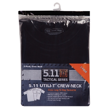 Picture of 5.11 Tactical Utili-T Crew T-Shirt 3 Pack 40016-019-S