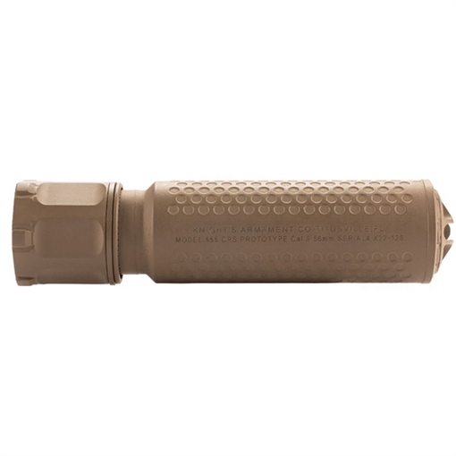 Picture of Knights Armament 5.56 CRS-1 5.56MMX45 NATO QUICK DETACH SUPPRESSOR FDE 121567-FDE