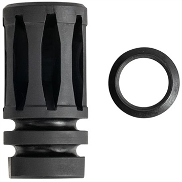 Picture of One Horse 5.56 NATO A2 FLASH HIDER & CRUSH WASHER 1/2X28'' BLACK OH-FH01