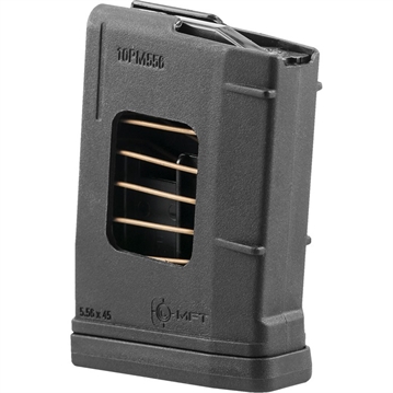 Picture of Mission First Tactical, Llc 5.56 NATO 5RD PINNED MAGAZINE W/10RD BODY FOR AR-15 5/10PM556-BL