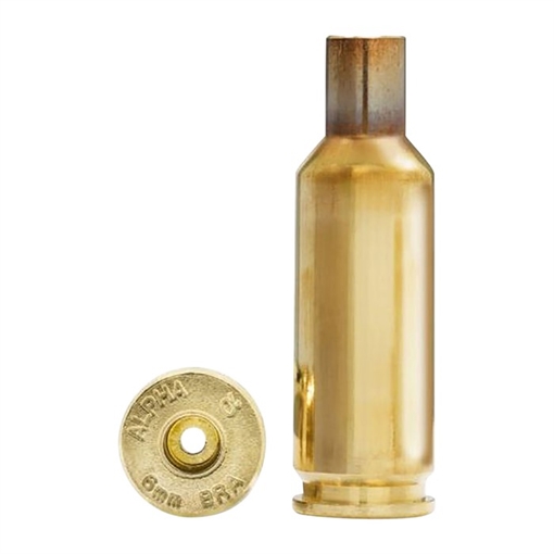 Picture of Alpha Munitions Ultra Premium Unprimed Brass Cartridge Cases 6 BRA (Ackley Imp)- Small Rifle Primer Pocket 100/Box AM6BRA
