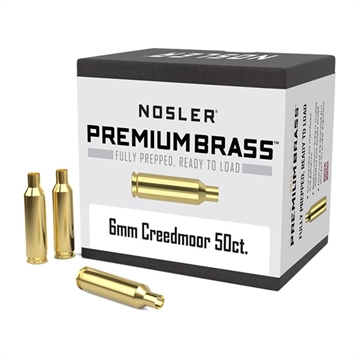 Picture of Nosler Premium Brass Unprimed Cases 6mmCreedmoor Rifle Brass 50/Box 10229