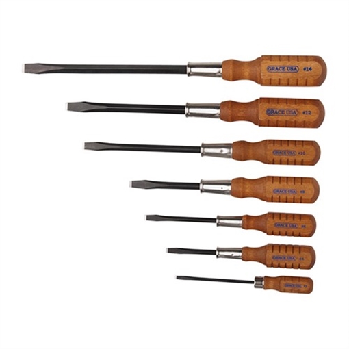 Picture of Grace Usa 7 PIECE WOOD SCREWDRIVER SET SD-WS7